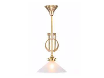 PRAGUE II - Handmade brass pendant lamp by Patinas Lighting - view 2